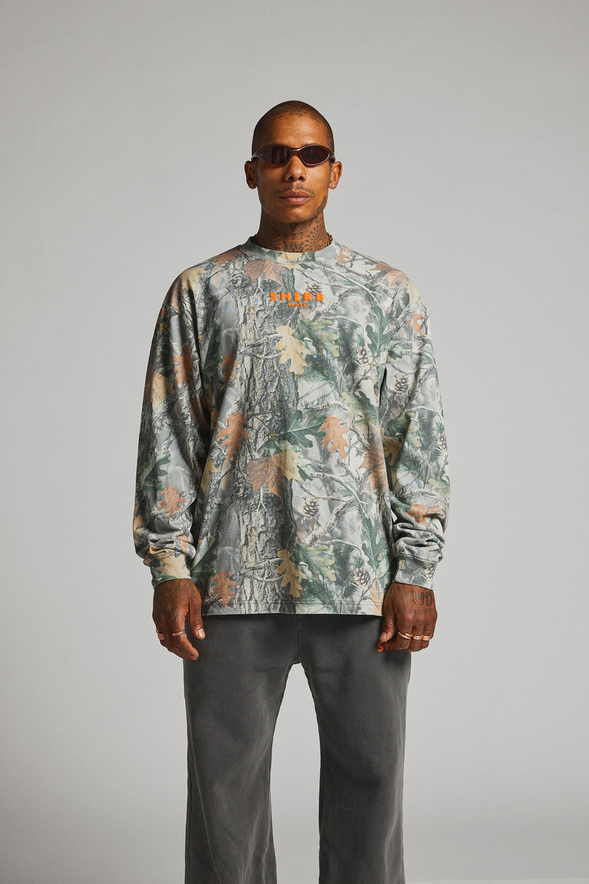 Camo Skate L/S Tee